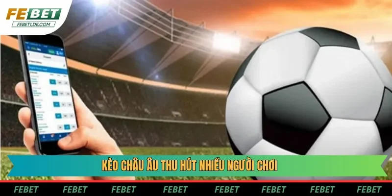 Kèo châu Âu thu hút nhiều người chơi Kèo châu Âu thu hút nhiều người chơi