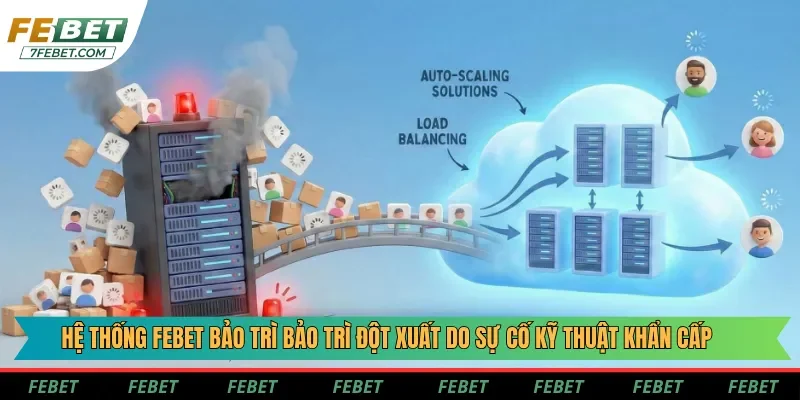 Lịch bảo trì Febet xuất hiện khi có sự cố quá tải truy cập Lịch bảo trì Febet xuất hiện khi có sự cố quá tải truy cập